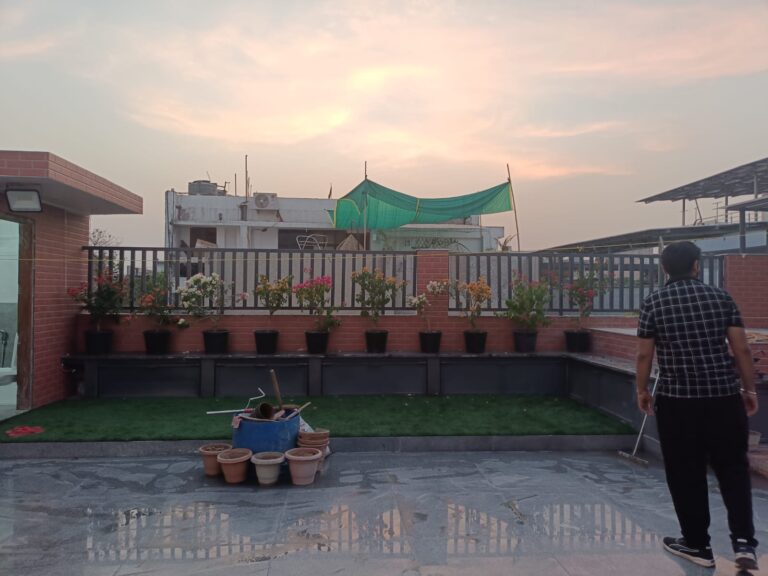 terrace garden & construction